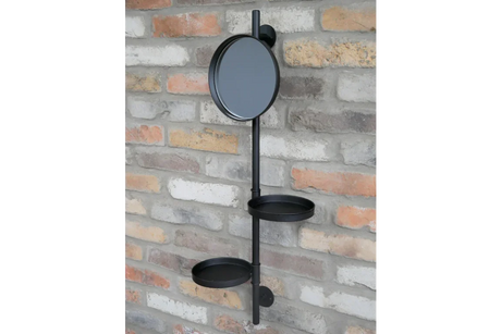 Utility Mirror And Shelves - 6850