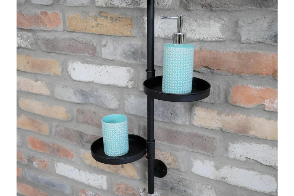 Utility Mirror And Shelves - 6850