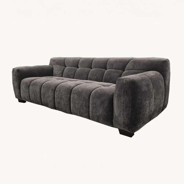 Aluxo Harlem Sofa Range in Chocolate Velvet