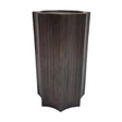 Antique bronze plinth with a hexagonal design | Home Centre Direct UK