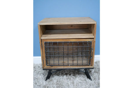 Industrial Bedside Cabinet