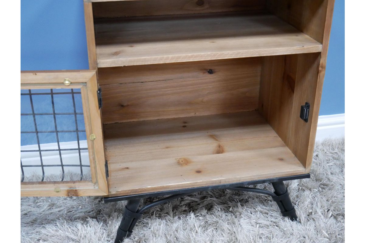 Industrial Bedside Cabinet