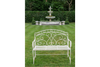 Antique Cream Bench - 7386
