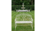 Antique Cream Bench - 7386