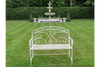 Antique Cream Bench - 7386