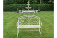 Antique Cream Bench - 7386