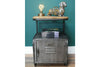 Industrial Bedside Cabinet