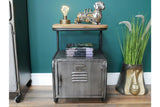 Industrial Bedside Cabinet