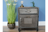 Industrial Bedside Cabinet - 7473