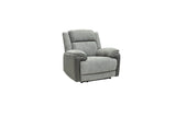 Marley Fabric Electric Armchair Recliner - Grey Mix