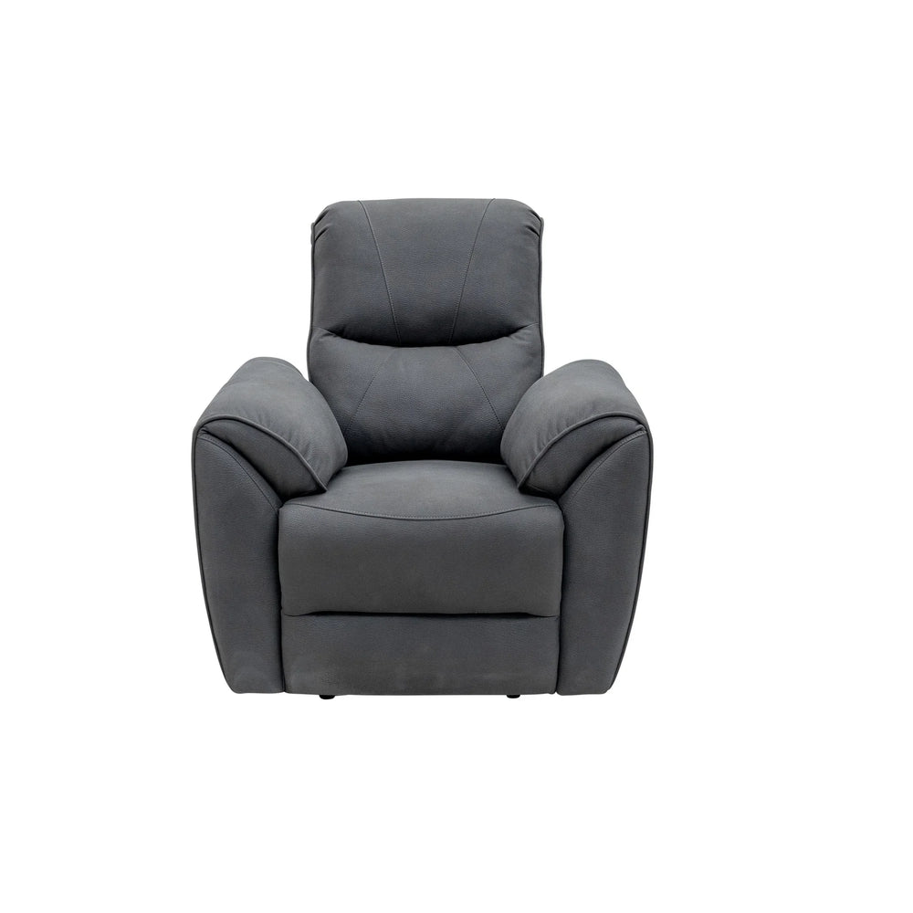Charcoal Fabric Electric Recliner Armchair for Ultimate Comfort