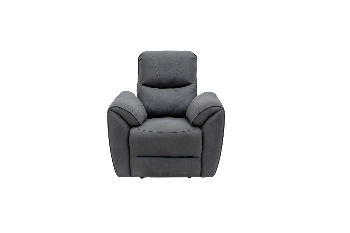 Charcoal Fabric Electric Recliner Armchair for Ultimate Comfort