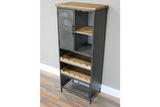 Industrial Wine Cabinet