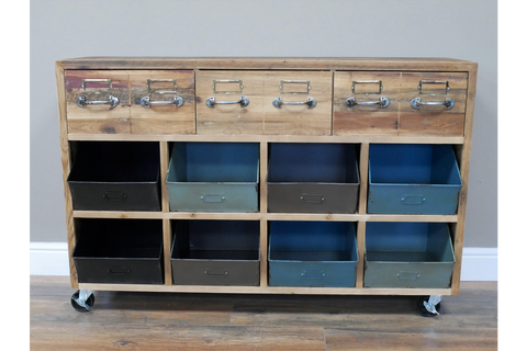Rustic Storage Unit - 7610