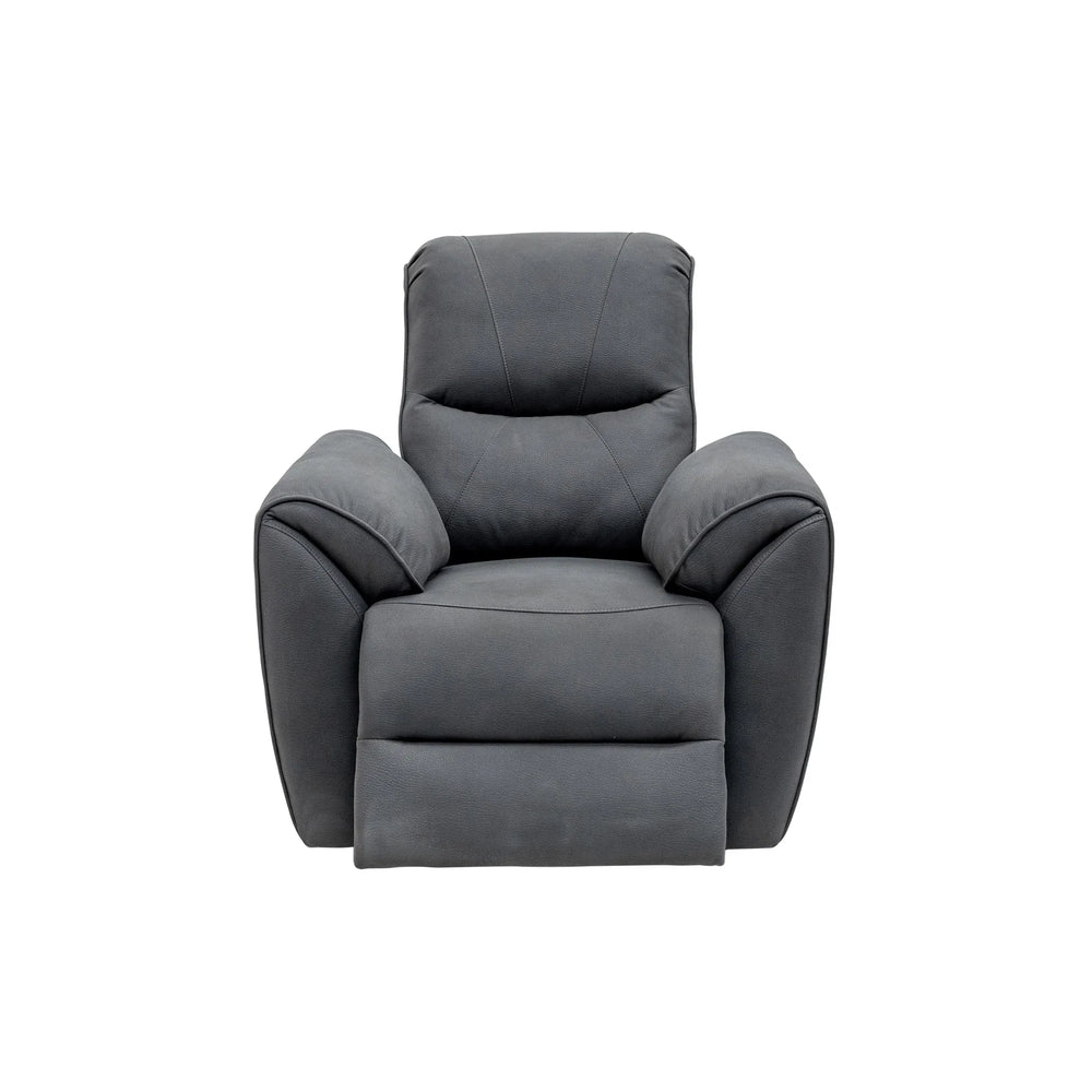 Charcoal Fabric Electric Recliner Armchair for Ultimate Comfort