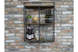 Industrial Wine Wall Unit