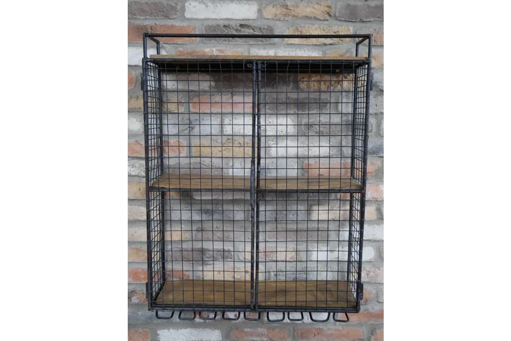 Industrial Wine Wall Unit - 7729