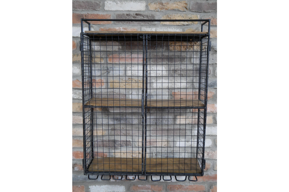 Industrial Wine Wall Unit - 7729