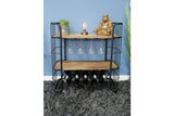 Industrial Wine Trolley