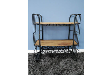 Industrial Wine Trolley