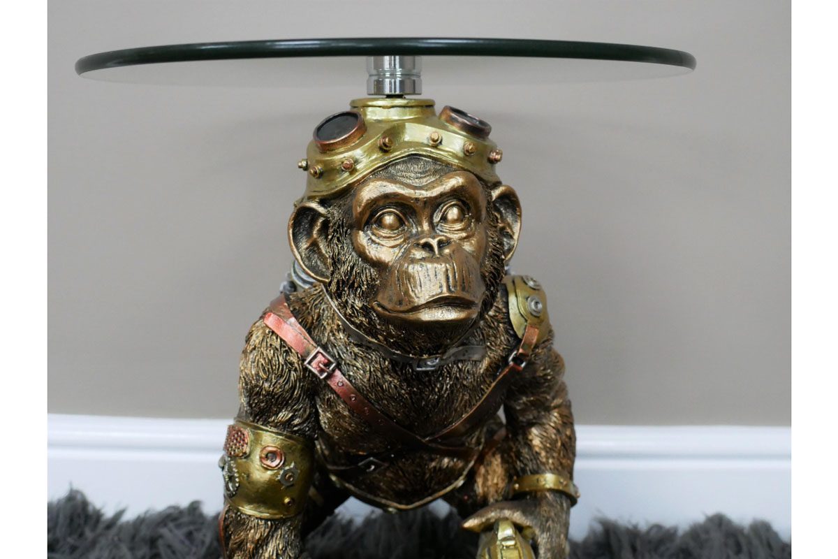 Steampunk Monkey Table