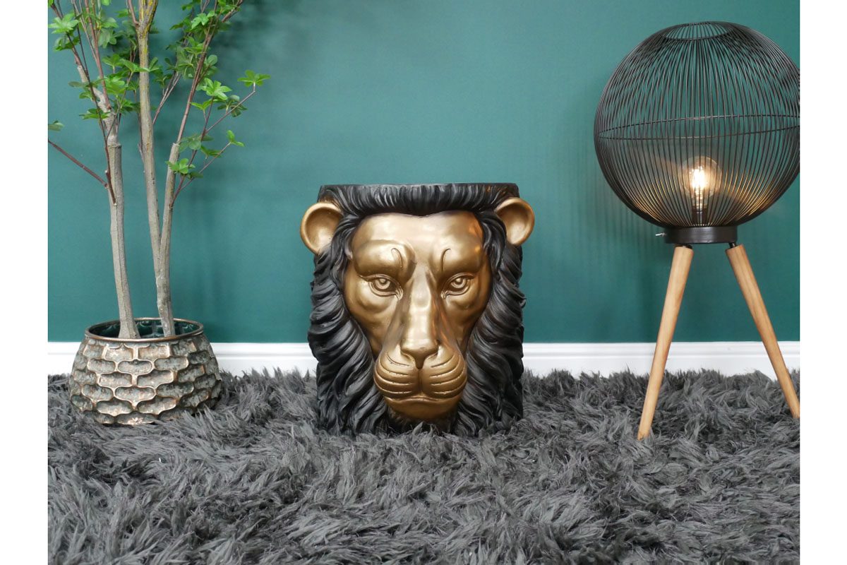 Lion Side Table