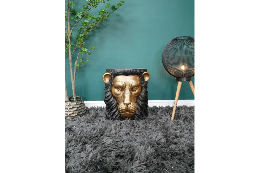 Lion Side Table - 7983