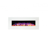 Ezee Glow Zara 50" White Electric Fire