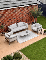 Image of ZOYA 4-Seater Lounging Set with Coffee Table
