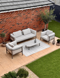 Image of ZOYA 4-Seater Lounging Set with Coffee Table