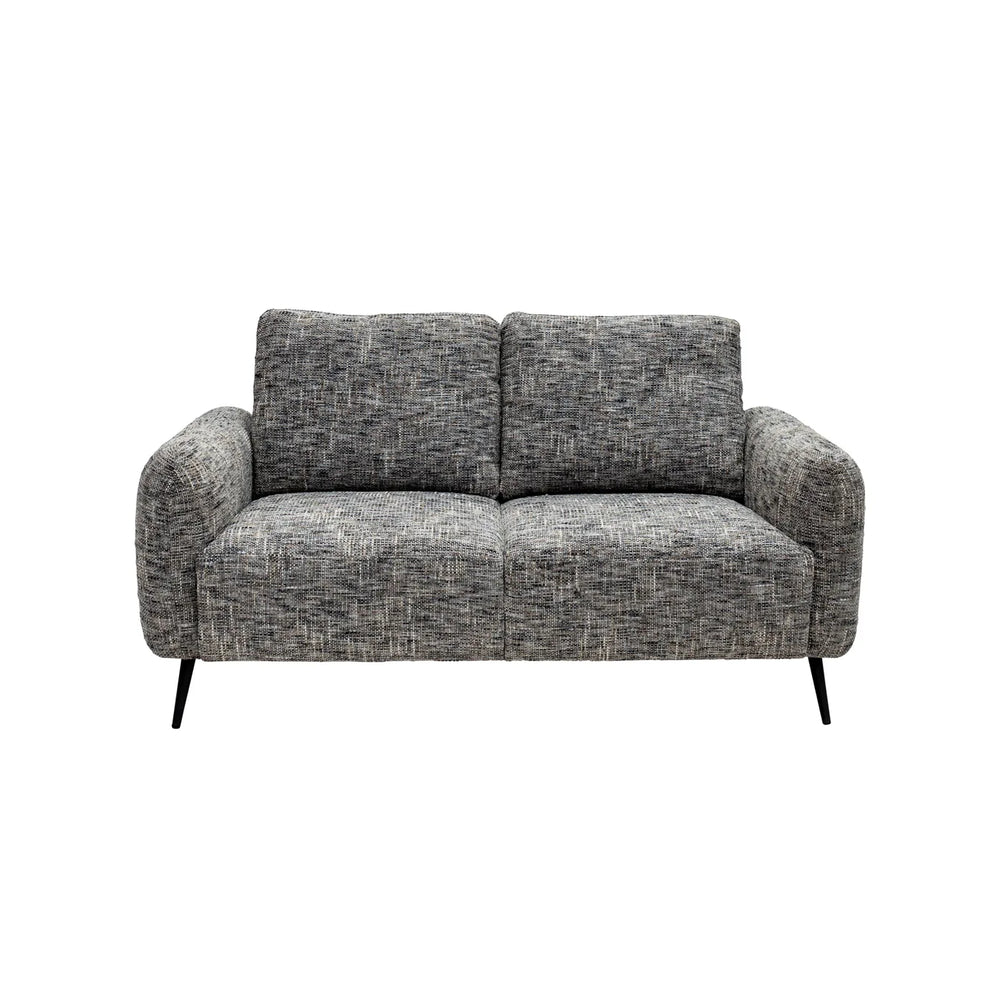 Harper Fabric 2 Seater - Grey Weave