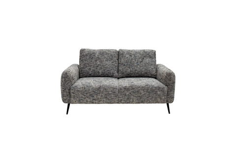 Harper Fabric 2 Seater - Grey Weave