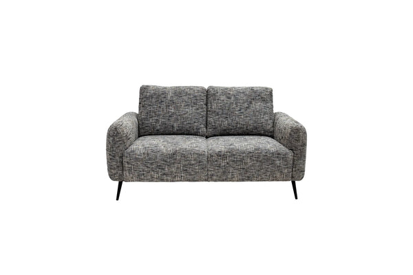 Harper Fabric 2 Seater - Grey Weave