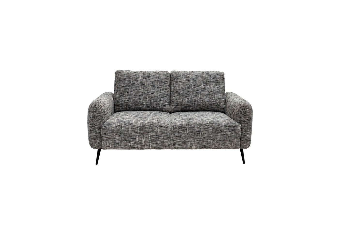 Harper Fabric 2 Seater - Grey Weave