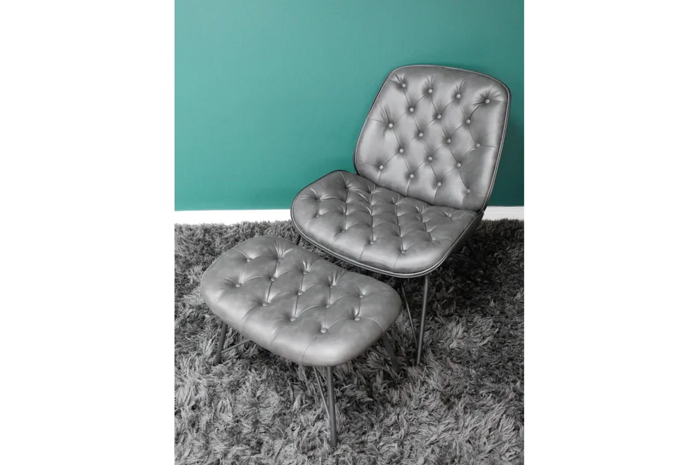 Lazy Chair & Foot Stool - 8004