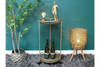Side Table On Wheels - 8055