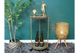 Side Table On Wheels - 8055