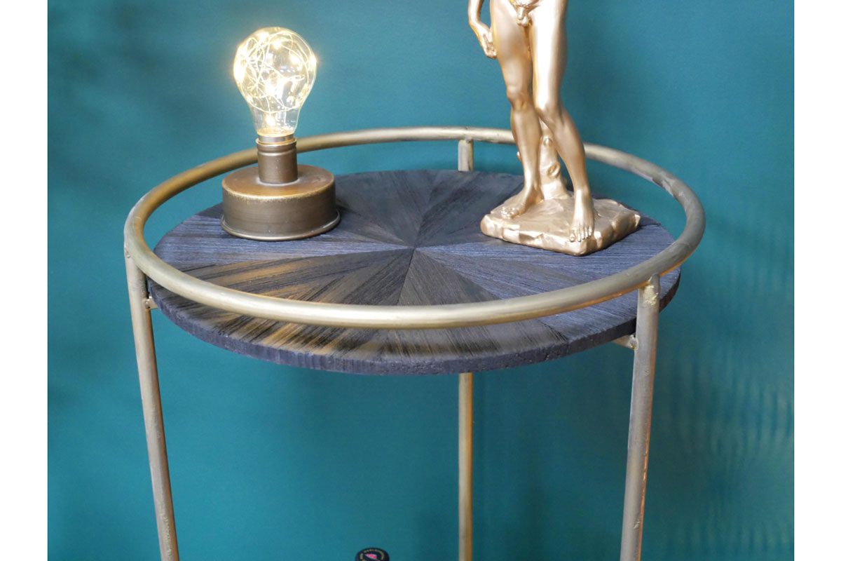 Side Table On Wheels
