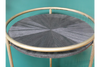 Side Table On Wheels - 8055