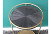 Side Table On Wheels - 8055