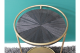 Side Table On Wheels - 8055