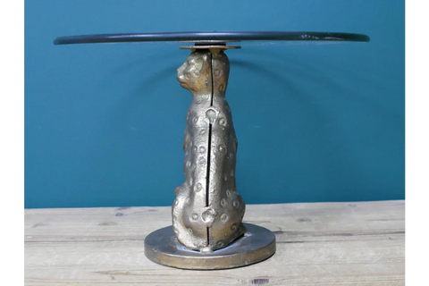 Small Leopard Side / Stand - 8056