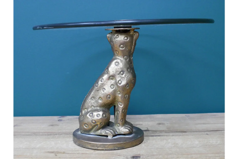 Small Leopard Side / Stand - 8056
