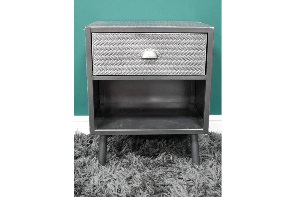 Industrial Bedside Cabinet