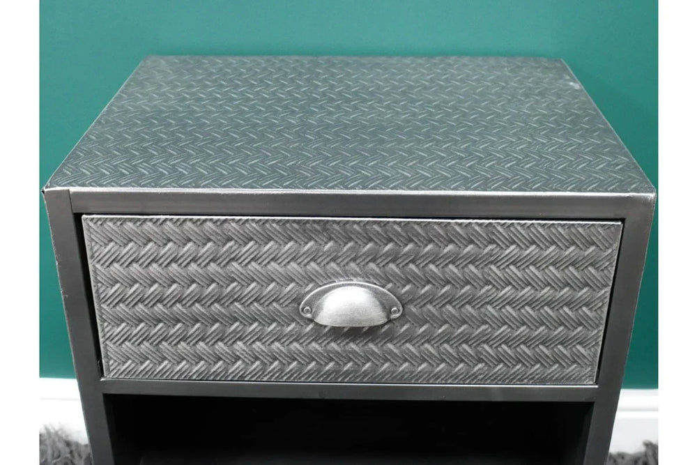 Industrial Bedside Cabinet