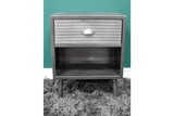 Industrial Bedside Cabinet - 8065