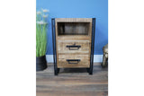 Industrial Bedside Cabinet