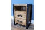 Industrial Bedside Cabinet