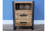 Industrial Bedside Cabinet