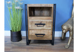 Industrial Bedside Cabinet